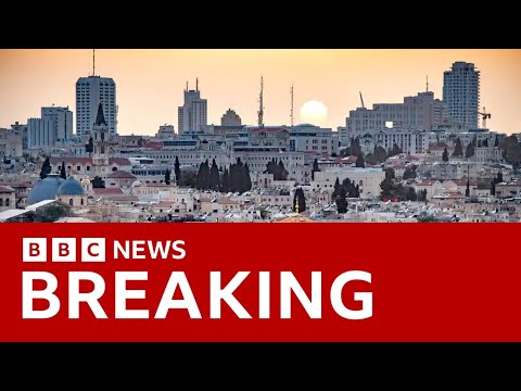 BREAKING: Iran launches “mass drone and missile attack” on Israel | BBC News