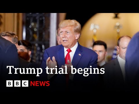 Donald Trump’s historic ‘hush money’ trial to begin in New York | BBC News