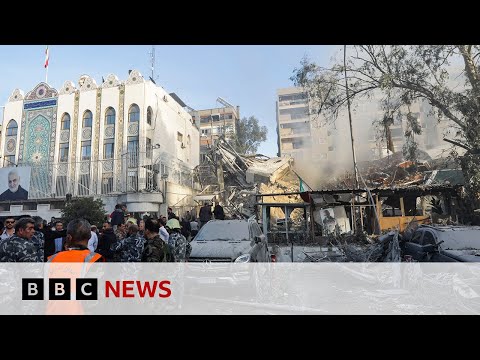 Israel accused of deadly strike on Iranian consulate in Syria | BBC News