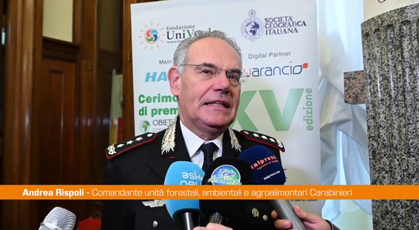 Carabinieri, Rispoli “Importante educare al rispetto per l’ambiente”