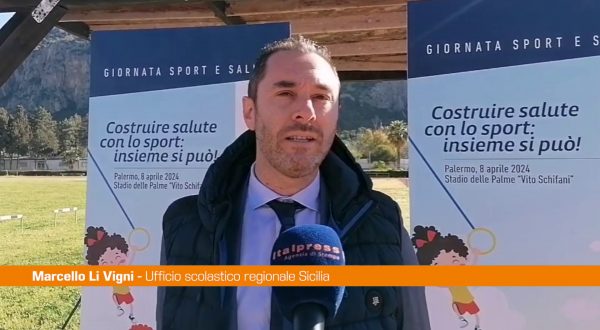 Li Vigni “Tra sport e salute stretto rapporto di interdipendenza”