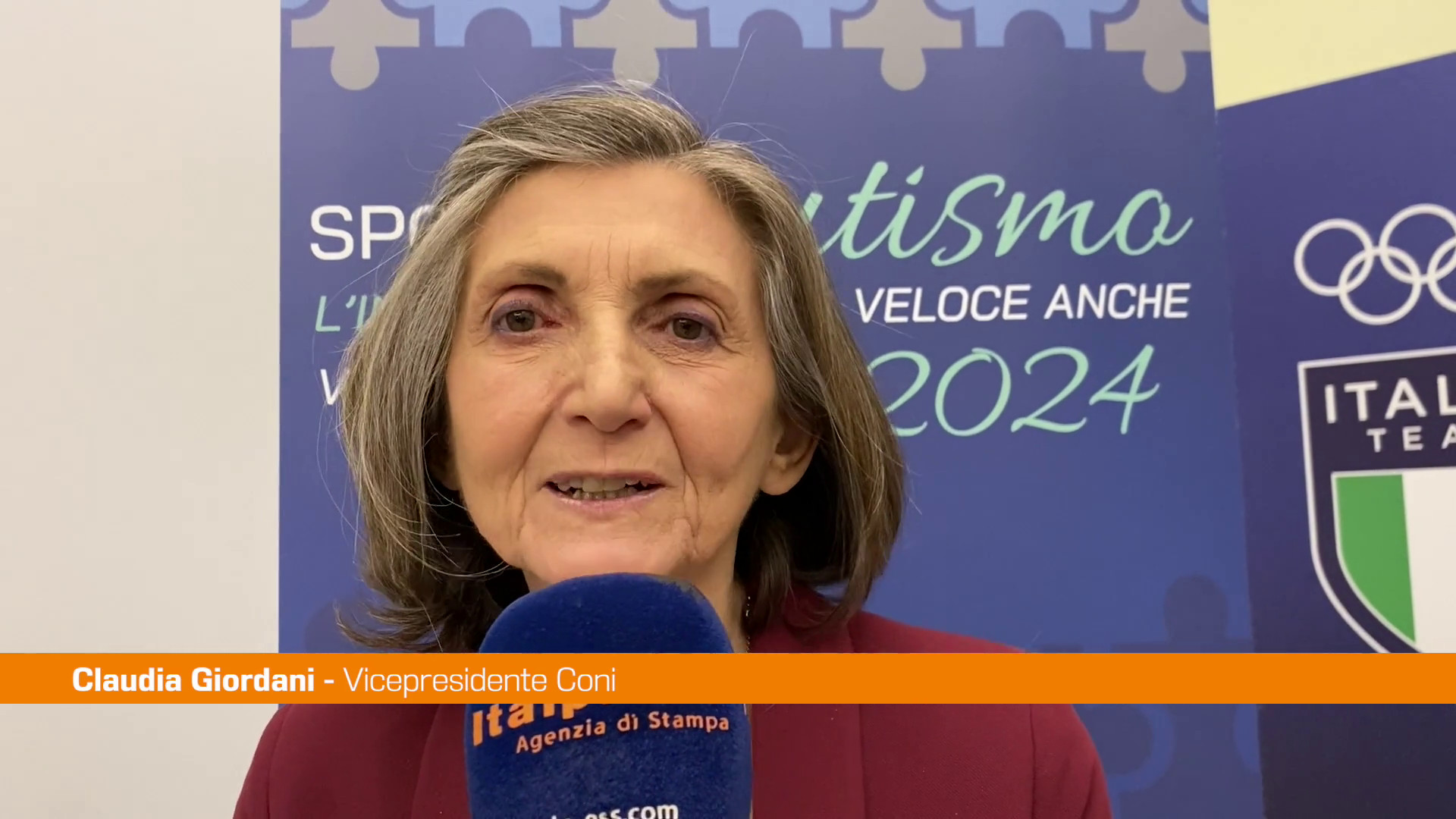 Autismo, Giordani (Coni) “Vita e inclusione parte del Dna dello sport”