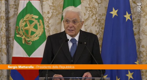 Mattarella “Incombono minacce alla pace”