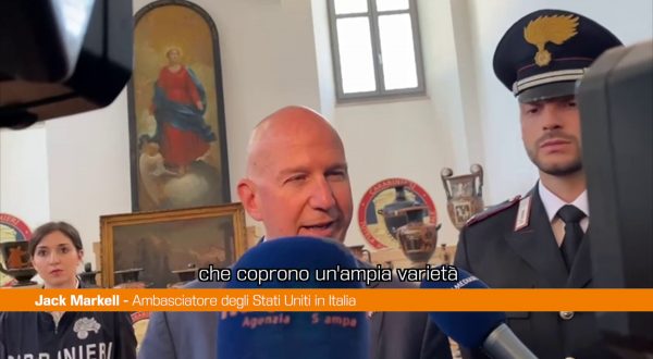 Markell “Tra Italia e Usa forte collaborazione anche sulla cultura”