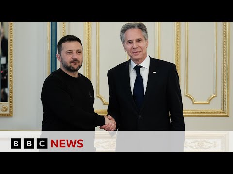 Russia must pay for Ukraine rebuild, Blinken says | BBC News