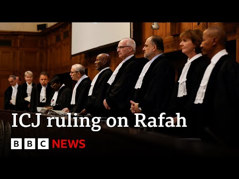 UN’s top court orders Israel to halt military operations in Rafah | BBC News