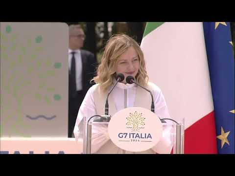 Il Presidente Meloni interviene all’inaugurazione del centro sportivo a Caivano