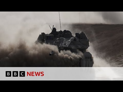 Israel extends control of Gaza’s entire land border | BBC News