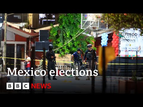 Deadly end to Mexico election campaign as local candidate shot | BBC News