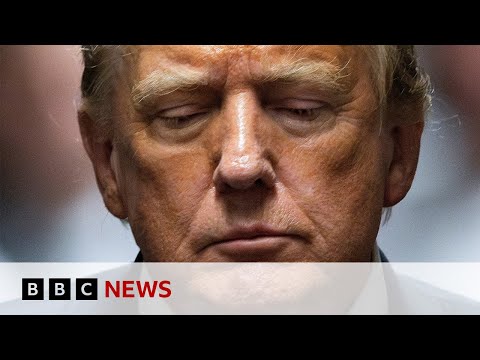 How did Donald Trump react to his criminal trial verdict? | BBC News