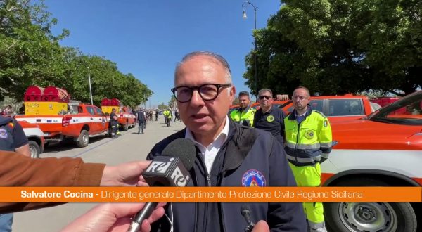 Incendi in Sicilia, consegnati 70 mezzi a volontari Protezione Civile