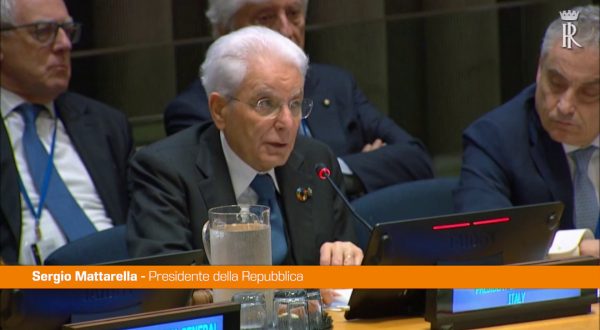 Onu, Mattarella “Pace solo rispettando diritti popoli”