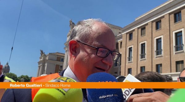 Gualtieri “Grande emozione il ritrovamento della fullonica a Roma”