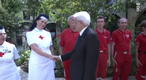 Mattarella visita il Museo Internazionale della Croce Rossa Italiana