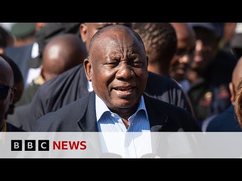 South Africa election: ANC loses majority | BBC News