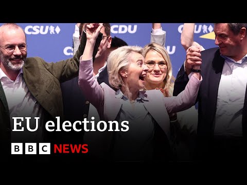 EU elections: Europe’s night of election drama capped by Macron bombshell | BBC News