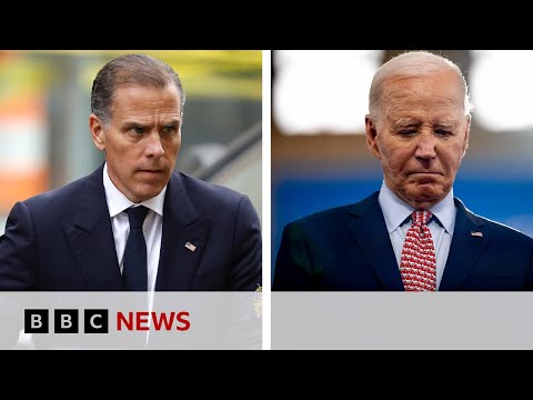 Hunter Biden: What son’s conviction means for President Biden | BBC News