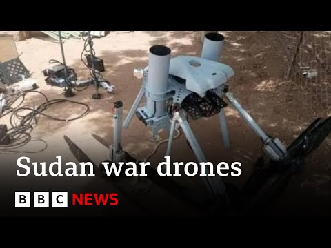 Iran and UAE drones used in Sudan war, evidence suggests | BBC News