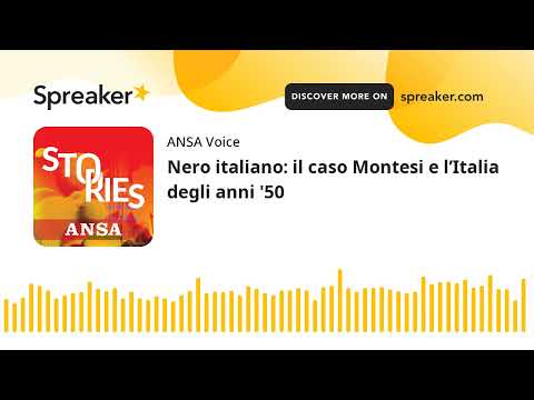 Nero italiano: il caso Montesi e l’Italia degli anni ’50