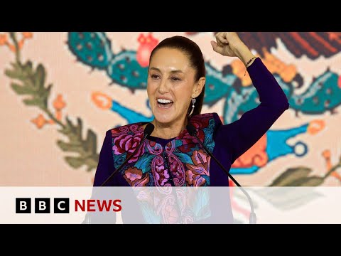 Mexico election: Claudia Sheinbaum named country’s first woman president | BBC News