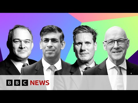 Rishi Sunak, Keir Starmer, John Swinney and Ed Davey grilled by BBC Question Time audience| BBC News