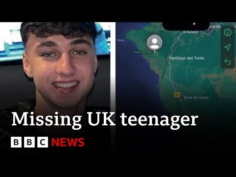 Search continues in Tenerife for missing British teenager Jay Slater | BBC News