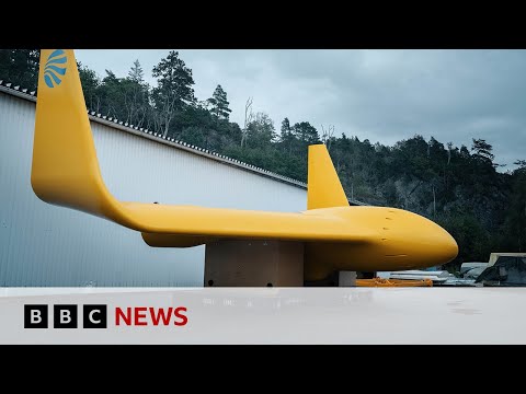 The underwater ‘kites’ generating electricity as they move | BBC News