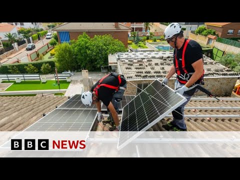 Spain sparks fears of energy industry crisis as renewable supply exceeds demand  | BBC News