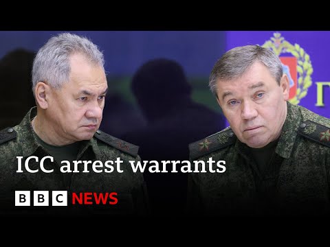 War crimes arrest warrants issued for top Russian officials | BBC News