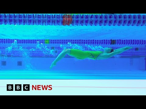 The technology behind elite-level swimming suits | BBC News