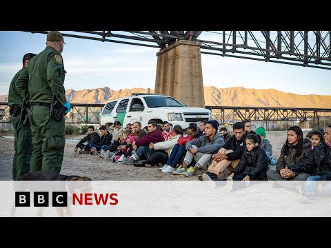 Biden announces executive action to curb migrant crossings | BBC News