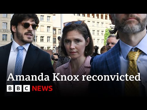 Amanda Knox reconvicted in slander case | BBC News