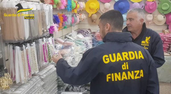 Pescara, operazione Stop Fake. Sequestrati 250mila bijoux non conformi