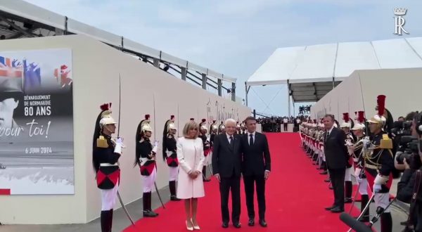 Mattarella all’80° anniversario dello sbarco in Normandia