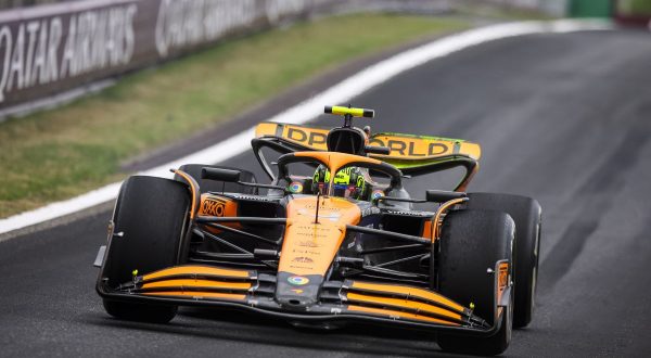 Miglior tempo per Norris nelle Fp2 in Belgio, quarto Leclerc