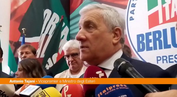 Tajani “Situazione carceraria allarmante, mai parlato di amnistia”