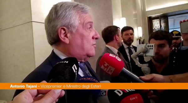 Tajani “Mediterraneo sia un mare di commercio e non di morte”