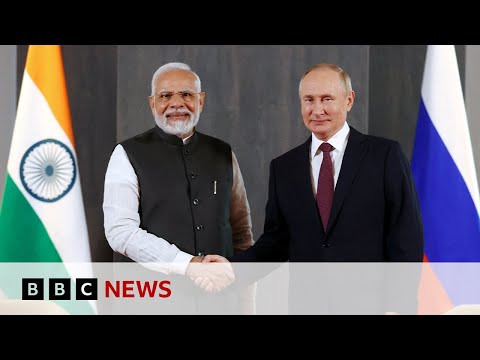 India’s PM Modi on two-day visit to Russia | BBC News