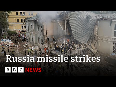 Death toll rises after Russian strikes hit Ukraine | BBC News