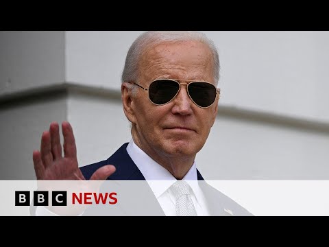 US President Joe Biden says he’s ‘not going anywhere’ | BBC News