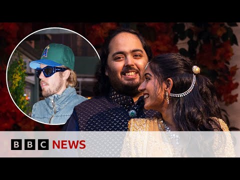 Justin Bieber performs at India’s mega wedding | BBC News