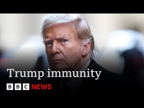 US Supreme Court:  Trump has “absolute immunity” for official acts | BBC News