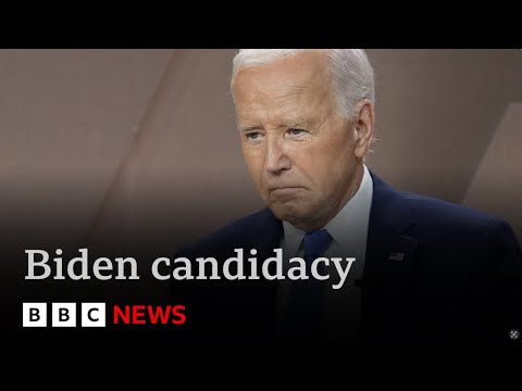 Defiant Biden back on campaign trail despite new blunders | BBC News