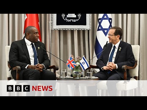 UK foreign secretary urges immediate ceasefire in Gaza during Israel visit | BBC News