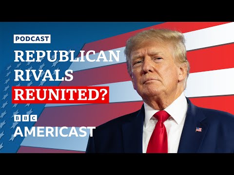 Trump’s defeated Republican rivals show united front at RNC | BBC Americast