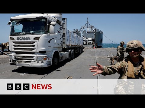 US military ends Gaza floating aid pier mission | BBC News