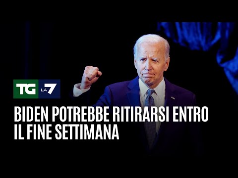 Biden potrebbe ritirarsi entro il fine settimana