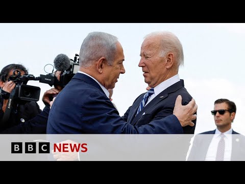 Pressure to end war in Gaza grows with Netanyahu to meet Biden in US | BBC News