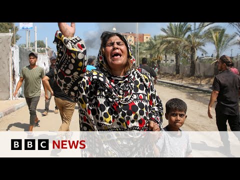 Gaza war: 150,000 people flee Khan Younis, UN says | BBC News