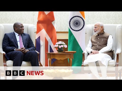 UK Foreign Secretary David Lammy aims to reset UK-India ties | BBC News